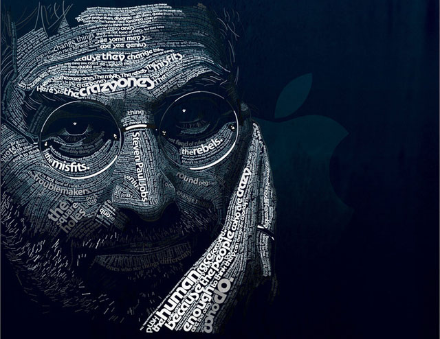 Steve Jobs as art