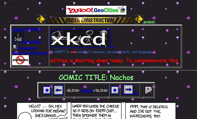 XKCD redesign