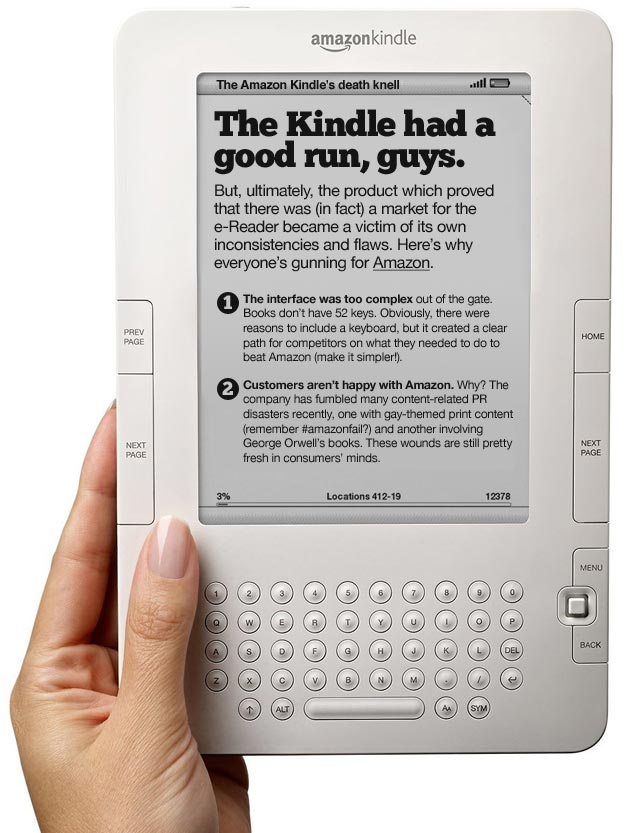 The Kindle's death knell