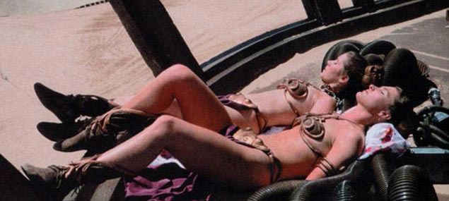 star wars princess leia bikini. ikini-clad “Star Wars”