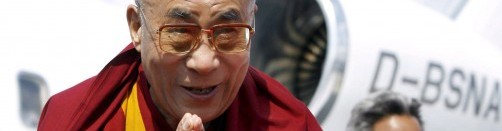 The Dalai Lama arrives in Hamburg The Dalai Lama arrives in Hamburg